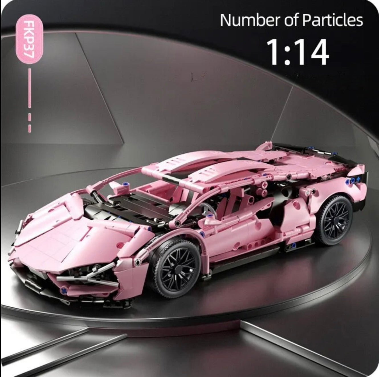 PrimeToyLink™ 1:14 Scale Supercar Building Set