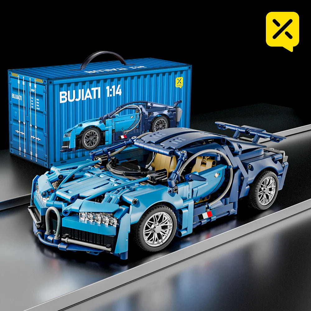 PrimeToyLink™ 1:14 Scale Supercar Building Set