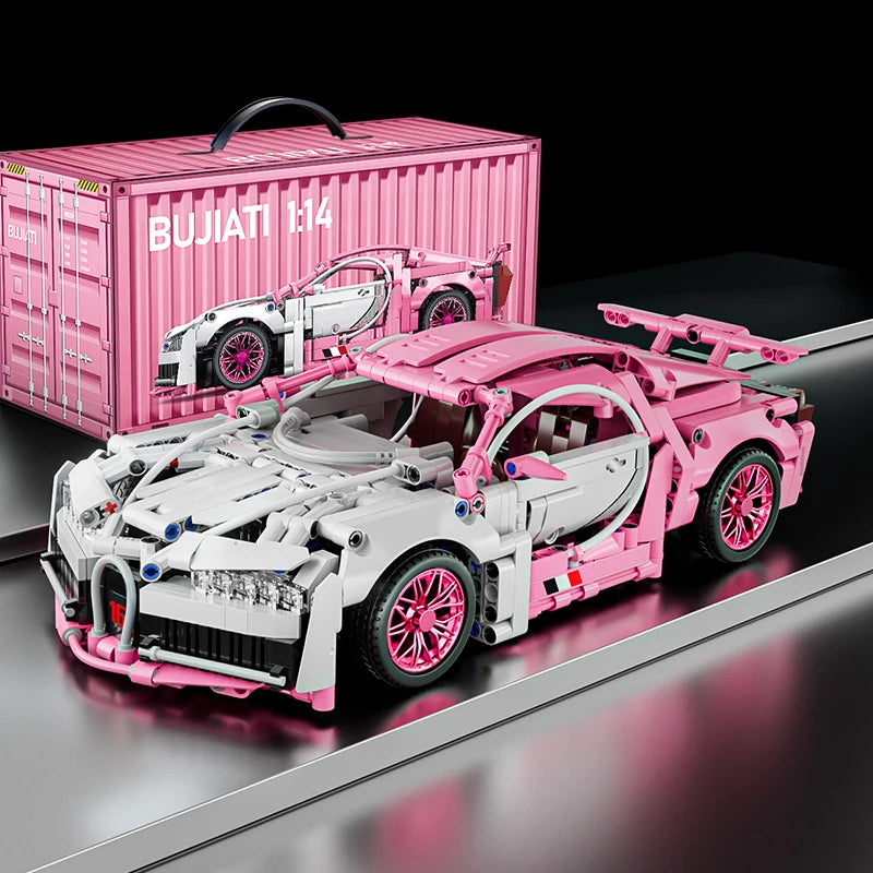 PrimeToyLink™ 1:14 Scale Supercar Building Set